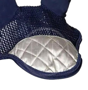 Accesorio de malla duradero para la rutina de la establa del caballo, gorro para las orejas de caballo de gran forma, gorro para las orejas de caballo de lujo. - Product Image 4