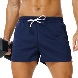 กางเกงจ็อกเกอร์ตาข่ายแบบสั่งทำปี 2026 กางเกงขาสั้นสตรีทแวร์แฟชั่นผู้ชาย กางเกงขาสั้นกระเป๋าข้างลึกแบบเรียบ กางเกงขาสั้นวิ่งผ้าเฟรนช์เทอร์รี่สำหรับผู้ชาย - Product Image 1