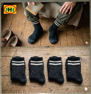 High Quality Men's Sport <b>Socks</b> Spandex/Cotton Crew Anti-Slip Breathable Anti-Bacterial Classic White <b>Black</b> Casual Custom Body - Product Image 4