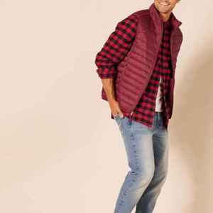 Chaqueta Bomber de Invierno para Hombre, Nueva Colección, Cálida, Transpirable, con Capucha y Mangas con Diseño de Burbujas, Personalizable OEM - Product Image 3