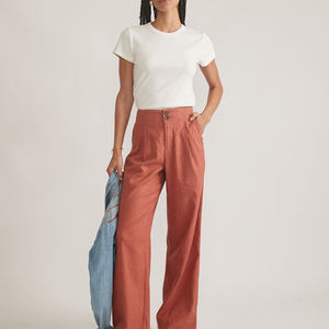 Pantalones de Yoga Casuales de Pierna Ancha con Diseño Nuevo y Personalizado, de Cintura Alta, Elásticos, Suaves, para Gimnasio, Fitness, Yoga y Entrenamiento para Mujer - Product Image 1