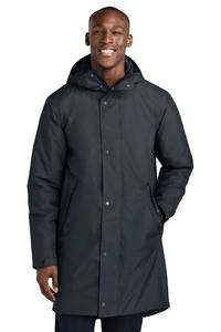 Parka d'hiver personnalisée pour homme, isolée, imperméable, coupe-vent, à capuche, avec garniture en fourrure, coque en polyester/nylon, fermeture éclair, service OEM - Product Image 5