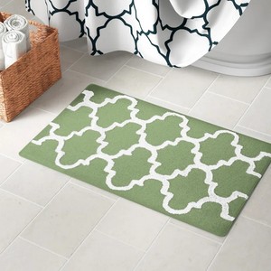 High Absorbency 100% Cotton Anti-Slip Eco-Friendly Bath <b>Mats</b> Durable Non-Fading Easy Wash for Home & Hotel Daily Use - Product Image 2