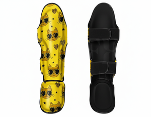 Protège-tibias de Muay Thai personnalisés pour le sport en plein air, nouvelle conception, protections de pieds pour le kick-boxing, protège-tibias d'entraînement MMA et karaté - Product Image 4