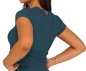 Conjuntos Cortos para Mujer, Diseño 2026, Buena Calidad, Ropa Casual, Algodón y Poliéster - Product Image 3
