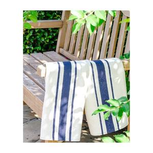 Premium Vintage peso ligero gris a cuadros de punto elegante estándar absorbente bordado agua remojo duradero Golf plato toallas - Product Image 3