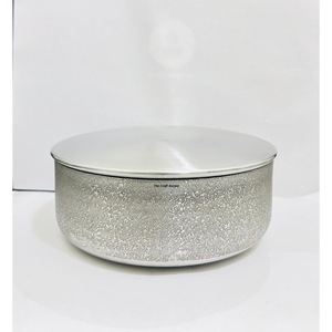 Empty Stainless Steel <b>Candle</b> Jars With Lid Modern Silver Metal <b>Candle</b> Container For Luxury Soy Wax <b>Candle</b> Making Decoration - Product Image 2