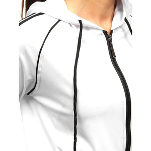 Survêtement polaire chaud d'hiver à capuche surdimensionné pour femmes Rata Made Fitness vêtements avec sweat-shirt doux hauts pantalons pour le sport - Product Image 5