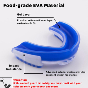 EVA Sports <b>Training</b> Mouth Guard-Eco-Friendly Lightweight Flexible Soft Secure Fit Protective All Seasons - Product Image 6