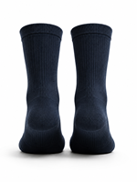 Chaussettes de récupération blanches tissées antibactériennes écologiques respirantes à motif personnalisable pour jeunes – Course, Football, Soccer