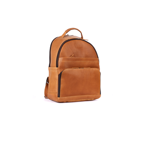 Most Selling Genuine Cowhide <b>Leather</b> <b>Backpack</b> for Laptop Travel Business <b>Backpack</b> with USB Charging Available In Bulk Quantity - Product Image 1