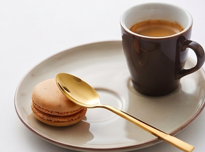 Ensemble de couverts en acier inoxydable doré, finition simple, résistant au lave-vaisselle, pour la salle à manger, la cuisine, les mariages et les hôtels - Product Image 5