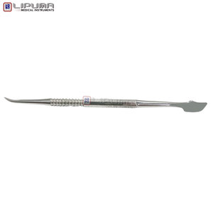 Spatule de laboratoire dentaire et de modelage Zahle Carver, double extrémité, en acier inoxydable de haute qualité, pour mélange et sculpture - Product Image 2