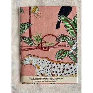 Carnet à couverture rigide en tissu imprimé floral fait main avec reliure cousue à la main, 50 feuilles, idéal pour un cadeau - Product Image 4