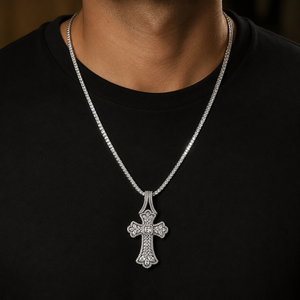 Wholesale Custom Hip Hop Iced Out <b>Cross</b> <b>Pendant</b> Moissanite Diamond 925 Sterling Silver Luxury <b>Men</b> Religious Jewelry - Product Image 5