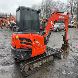Mini-excavatrice d'occasion KX033-4 de bonne qualité, 4,5 tonnes, marque Kubota d'origine, mini-pelle neuve, faible nombre d'heures, avec certifications CE et EPA, à vendre - Product Image 1