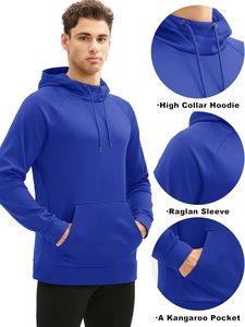 Sudadera con Capucha de Algodón de Alta Densidad y Larga Duración para Hombre, Sudadera Informal de Invierno para Unisex - Product Image 3