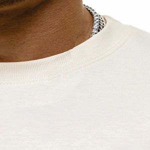 Camisetas de Hombre Casuales de Moda, Sólidas, de Gran Tamaño, con Cuello Redondo, Manga Corta, de Alta Calidad, Precio al por Mayor, Camisetas Personalizadas de Gran Tamaño - Product Image 4