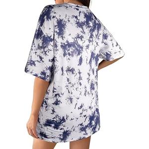 T-shirt décontracté pour femme à manches courtes et col rond, motif 'Be Kind', idéal pour l'été, en jersey 100% coton, respirant et à séchage rapide, haute qualité - Product Image 3