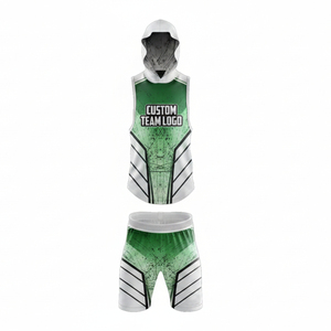 Uniforme de Fútbol 7V7 de Primera Calidad, Transpirable, en Spandex/Poliéster, Diseño Personalizado, Impresión por Sublimación, Ropa Deportiva OEM sin Mangas - Product Image 3