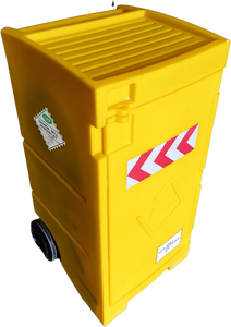 Kit de Respuesta a Derrames de Productos Químicos y Materiales Peligrosos de Alta Resistencia de 100L - Sistema Absorbente Completo en un Carro con Ruedas - Product Image 6