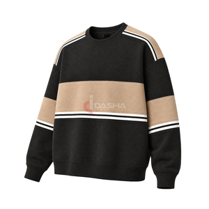 Vente Flash : Sweat-shirt en Polaire Écologique Col Rond Manches Longues Teint Uni Haute Qualité Vêtement Décontracté Fabricant OEM en Gros - Product Image 2
