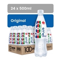 Boissons énergétiques 100Plus Isotoniques 500ml Malaisie, glucides et électrolytes pour aider à la réparation des fluides corporels