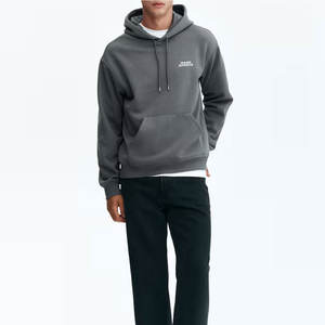 เสื้อฮู้ดดี้ผู้ชายสไตล์ใหม่ สีพื้น ผ้าบางเบา สำหรับใส่ลำลอง ขายดีอันดับต้นๆ - Product Image 1