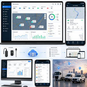 ซอฟต์แวร์ SmartFleet IoT ผสานรวมกับแอปพลิเคชันมือถือ ติดตามยานพาหนะแบบเรียลไทม์ ตรวจสอบกลุ่มยานพาหนะ แจ้งเตือนทันที รองรับ Android และ iOS - Product Image 3