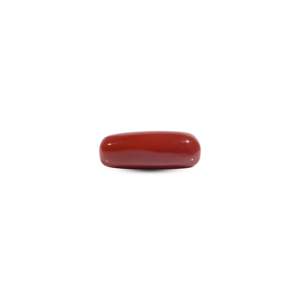 Natural Red Coral Loose Gemstone 8.15 Carat 6mm for Fine Jewelry - Product Image 1