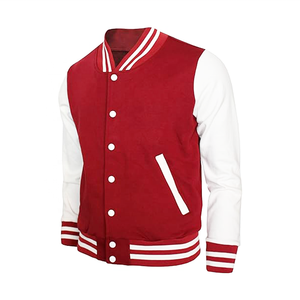 Custom Men's Long Sleeve Varsity Winter Jacket High Quality Wool Fabric Embroidered Logo Patchwork Plus Size XL Winter Wear - Product Image 1
