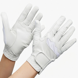 Gants d'équitation unisexes en cuir PU noir, respirants, à demi-doigts, avec fermeture auto-agrippante, pour l'été et les activités équestres en extérieur - Product Image 3