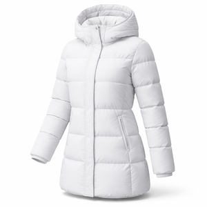 Abrigo Acolchado Negro Personalizado para Mujer - Suministro Directo de Fábrica, Venta al por Mayor OEM, Chaquetas Acolchadas Personalizadas para Mujer, Pedidos al por Mayor - Product Image 3
