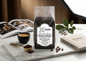 กาแฟโรบัสต้าคั่วบดคุณภาพสูง 1 กก. เมล็ดกาแฟเอสเพรสโซบดสำเร็จรูป พร้อมใช้ อายุการเก็บรักษายาวนาน - Product Image 2