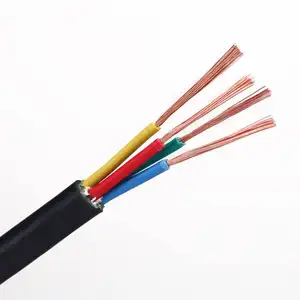 Koperen Ccam Elektrische Kabel Rvv 2X0.75Mm 4X2.5Mm 3X0.75Mm 4X1.5Mm 3X2.5Mm Voedingskabel