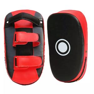 เครื่องชกมวยแบบโค้งหนัง PU สำหรับต่อยมวยเตะแบบยูนิเซ็กซ์โลโก้ออกแบบได้ตามต้องการสำหรับมวยไทย - Product Image 3