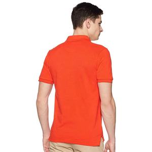 Camiseta con logotipo bordado personalizado para hombre, Polo liso de Golf de 100% algodón, camiseta de manga corta de talla grande - Product Image 3