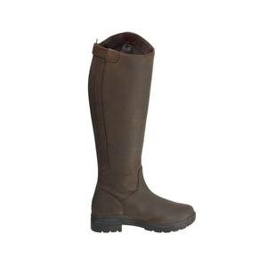 Bota de Montar para Caballo, de Cuero Sintético de Color Sólido, Protección Completa para Montar a Caballo - Product Image 4