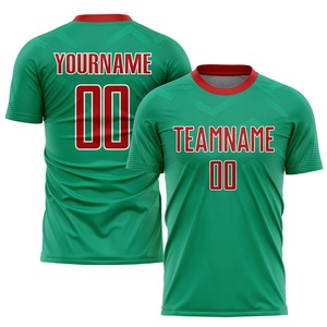 Uniforme de fútbol para hombre, conjunto de camiseta y pantalones cortos personalizados, de secado rápido, transpirable, ropa deportiva de primera calidad para equipo. - Product Image 3