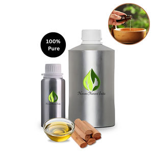 NATURES NATURAL INDIA OILS PVT. LTD. Aceite Esencial de Sándalo 100% Puro, Destilado al Vapor en India, Solución para el Cuidado de la Piel, Aclarante - Product Image 1
