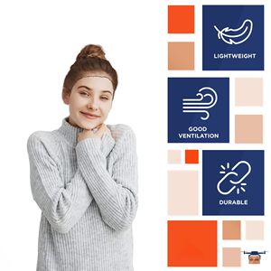 Reti monouso per capelli in Nylon 28 \ "1440 alla rinfusa marrone chiaro 1/4 \" apertura elastico copricapo estensibile per la cottura degli alimenti - Product Image 4