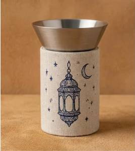 Quemador de Incienso de Acero Inoxidable con Base Cilíndrica con Diseño de Mezquita para Uso Religioso y Aromaterapia en Todas las Estaciones - Product Image 3