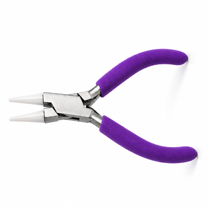Nylon Jaw Jewelry Pliers Flat Nose Non Marring Soft Tip Tool <b>Wire</b> Forming <b>Craft</b> Beading Repair Durable Hand Tool - Product Image 2
