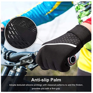 Cycling <b>Gloves</b> - Lightweight Sports <b>Gloves</b>, Winter Warm <b>Gloves</b> for Man and Woman, Waterproof <b>Touch</b> <b>Screen</b> Non-Slip - Product Image 4