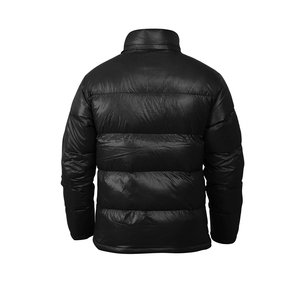 2026 Men <b>Red</b> Puffer <b>Jacket</b> Stand Collar Zipper Closure Windproof Casual Winter Coat Regular Fit Solid Color Polyester Wadding - Product Image 6