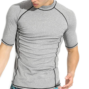Custom Wrestling Competition Stretch Jersey Rash Guard With Quick Dry Bonded Seams And Sublimation Long Sleeve <b>Compression</b> <b>Shirt</b> - Product Image 4