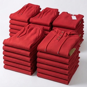 Conjunto de Sudadera con Capucha y Pantalones Deportivos Casuales para Hombre, Traje Deportivo de Dos Piezas para Uso Diario - Product Image 4