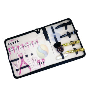 Agujas para Extensiones de Cabello Tipo C, Color Dorado y Negro, de Primera Calidad, al por Mayor, con Gancho para Tirar de Cabello de Material Compuesto y Clips de Gancho y Bucle para Salón - Product Image 5