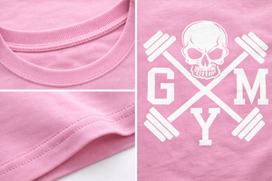 T-shirt de sport pour homme avec motif crâne, respirant, pour fitness, entraînement, musculation, coupe athlétique - Product Image 6