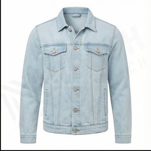 Veste en jean respirante et à séchage rapide de haute qualité pour hommes, vêtements manufacturés d'hiver en solde - Product Image 1